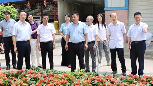 自治區(qū)政協(xié)常委、梧州市政協(xié)主席黃振饒蒞臨百裕集團走訪調研
